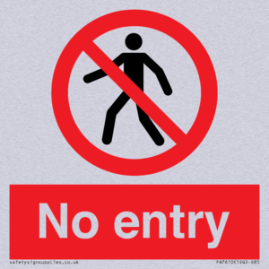 No entry